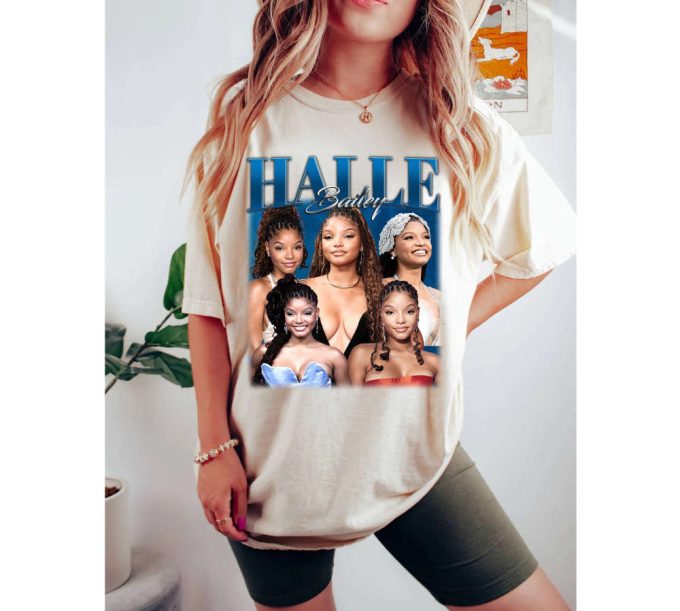 Halle Bailey T-Shirt Halle Bailey Shirt Halle Bailey Tees Halle Bailey Sweater Trendy T-Shirt Unisex T-Shirt Gifts Men 3