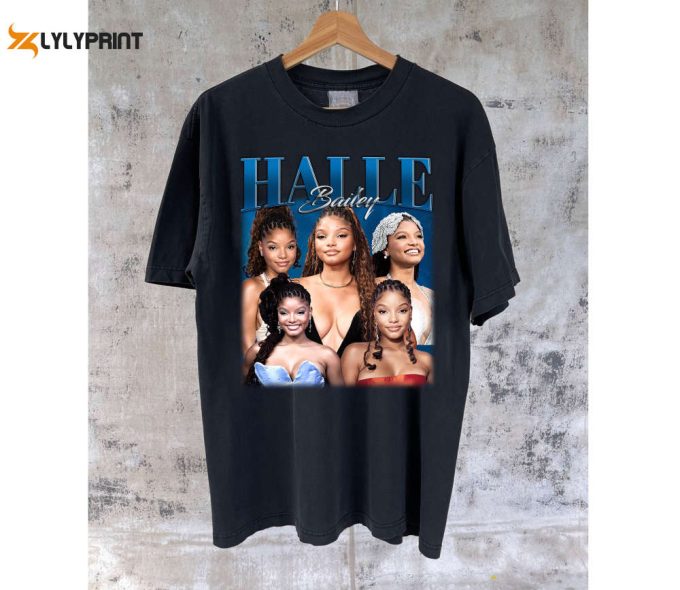 Halle Bailey T-Shirt Halle Bailey Shirt Halle Bailey Tees Halle Bailey Sweater Trendy T-Shirt Unisex T-Shirt Gifts Men 1