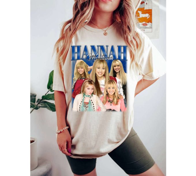 Hannah Montana T-Shirt Hannah Montana Shirt Hannah Montana Tees Hannah Montana Sweater Trendy T-Shirt Unisex T-Shirt 3