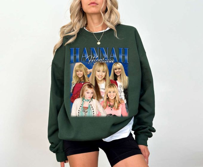 Hannah Montana T-Shirt Hannah Montana Shirt Hannah Montana Tees Hannah Montana Sweater Trendy T-Shirt Unisex T-Shirt 4