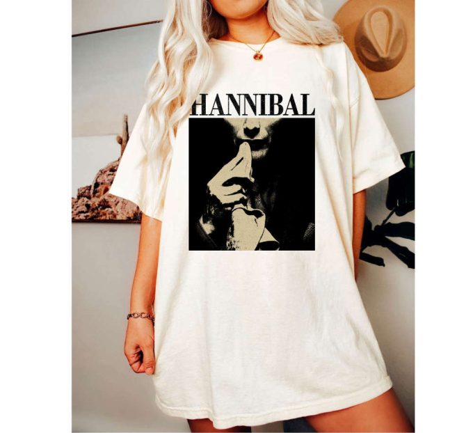 Hannibal Retro T-Shirt Hannibal Shirt Hannibal Movie Hannibal Hoodie Hannibal Tees Hannibal Sweater Trendy Sweatshirt Couples Shirt 4