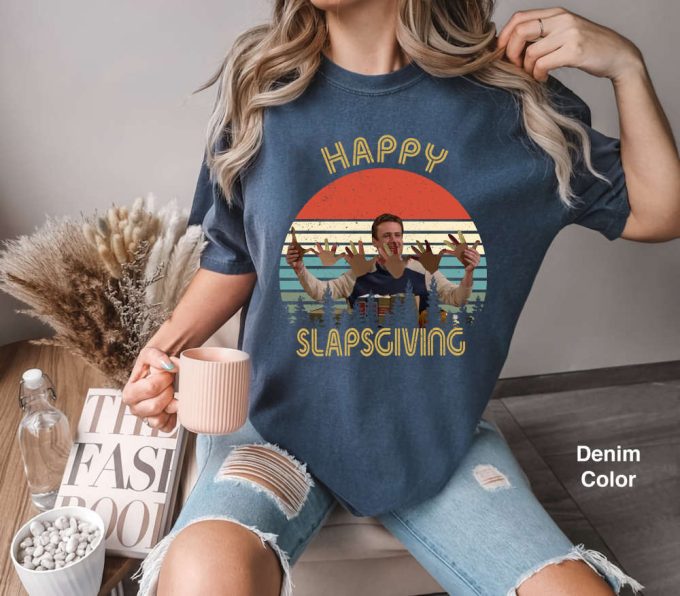 Happy Slapsgiving Retro Vintage Shirt Marshall Eriksen Funny Thanksgiving Gift 2024 3