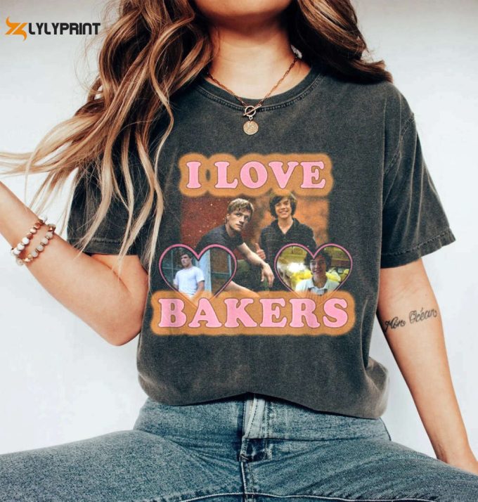 Harry I Love Baker'S Heart T-Shirt, Peeta Mellark Vintage Unisex Shirt, For Men Women 1