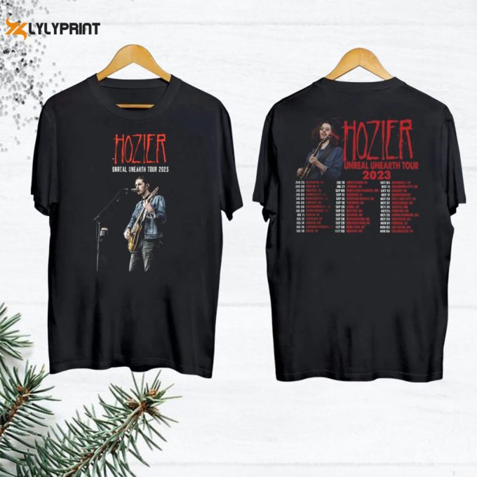 Hozier Graphic Shirt, , Hozier Unreal Unearth Tour 2024 Shirt, For Men Women 1