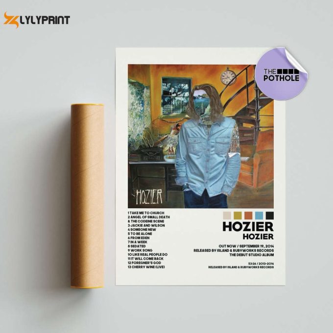 Hozier Posters / Hozier Poster, Tracklist Album Cover Poster, Print Wall Art, Custom Poster, Hozier, Wasteland, Baby! 1