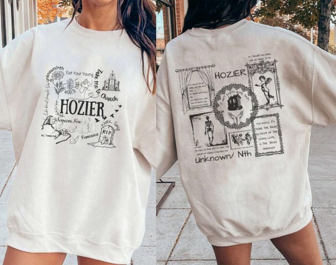 Hozier Unreal Unearth List 2023 Shirt, Hozier Music Sweatshirt, No Grave Can Hold My Body Down Hoodie, Hozier In A Week Shirt For Men Women 2