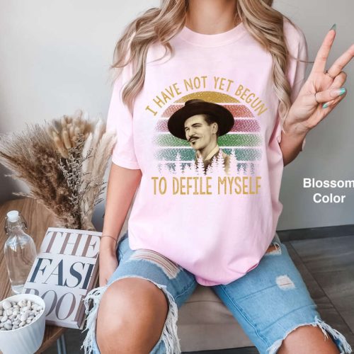 I Have Not Yet Begun to Defile Myself Vintage Comfort Colors T-Shirt – Unique Cowboy Shirt for 2024