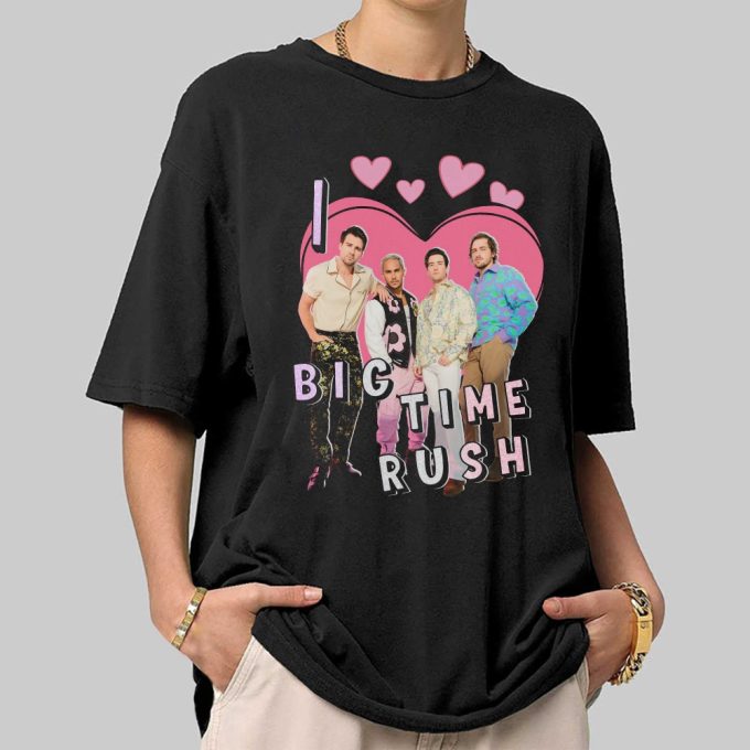 I Love Big Time Rush Shirt, Big Time Rush Can'T Get Enough Tour Shirt, For Men Women 4