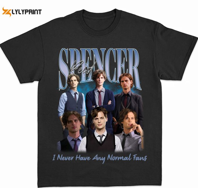 I Never Have Any Normal Fans Spencer Reid T-Shirt, Spencer Reid T-Shirt Hoodie, Retro 90'S Fans Homage T-Shirt, Gift For Women And Men 1