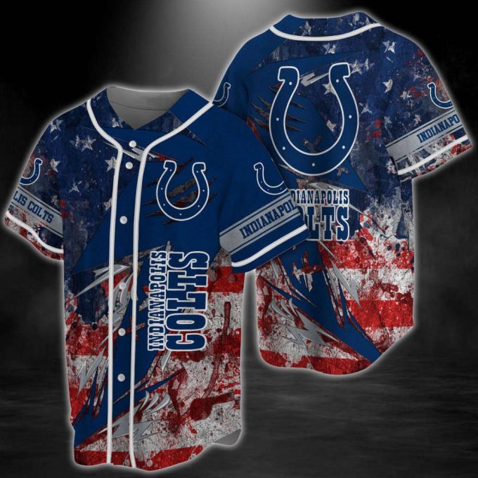 Indianapolis Colts Baseball Jersey Gift For Men Women 2