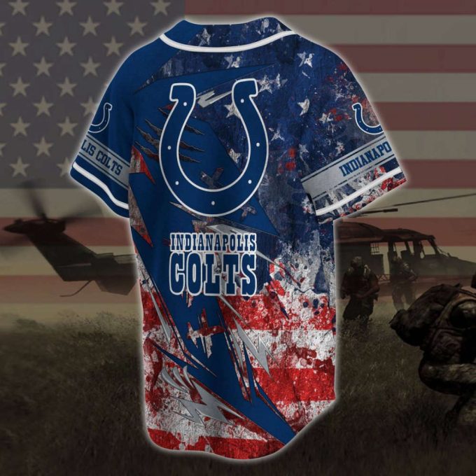 Indianapolis Colts Baseball Jersey Gift For Men Women 3