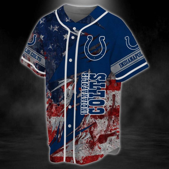 Indianapolis Colts Baseball Jersey Gift For Men Women 4