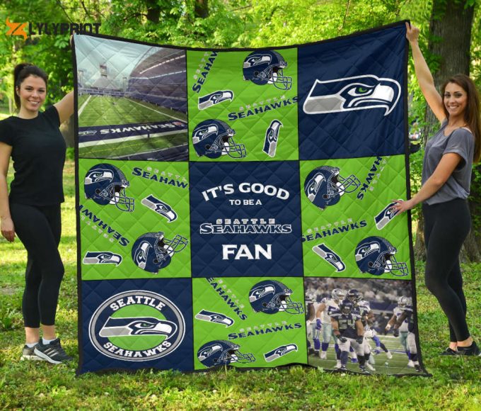 Its Good To Be A Seattle Seahawks Fan 3D Full Printing Quilt Home Decor 2024 Gifts Home Decor 2024 Gifts 3567 1