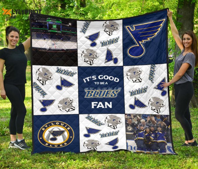 Its Good To Be A St Louis Blues Fan 3D Full Printing Quilt Home Decor 2024 Gifts Home Decor 2024 Gifts 9959 1