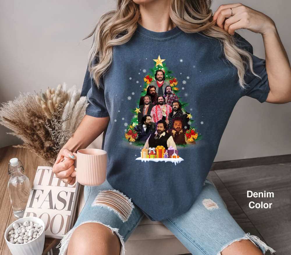 Jackie Daytona Christmas Tree Comfort Colors Shirt – Funny Retro Vintage Gift for Friends