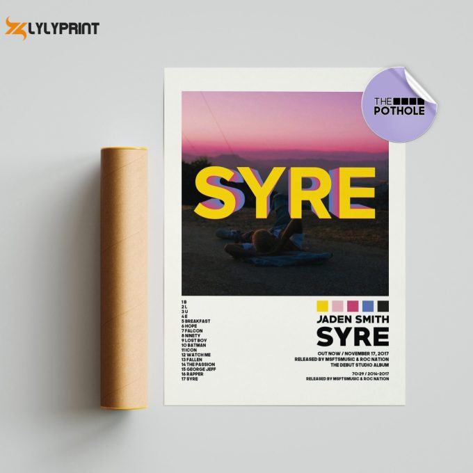 Jaden Smith Posters / Syre Poster / Album Cover Poster Photo Poster Print Wall Art, Custom Poster, Home Decor, Ctv3, Syre, Jaden 1