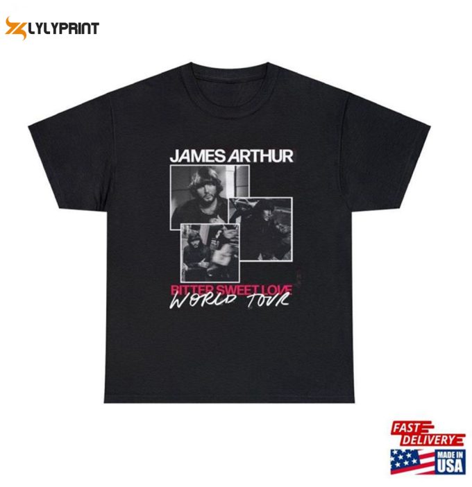 James Arthur Tour Shirt, James Arthur Merch, James Arthur For Men Women 1