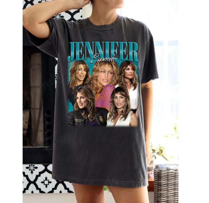 Jennifer Esposito T-Shirt Jennifer Esposito Shirt Jennifer Esposito Tees Jennifer Esposito Sweater Vintage Shirt Gifts Men 2