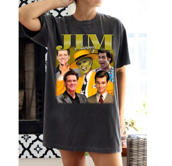 Jim Carrey T-Shirt Jim Carrey Shirt Jim Carrey Tees Jim Carrey Sweater New Movie T-Shirt Unisex T-Shirt 2