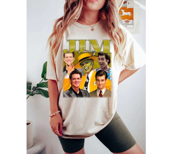 Jim Carrey T-Shirt Jim Carrey Shirt Jim Carrey Tees Jim Carrey Sweater New Movie T-Shirt Unisex T-Shirt 3