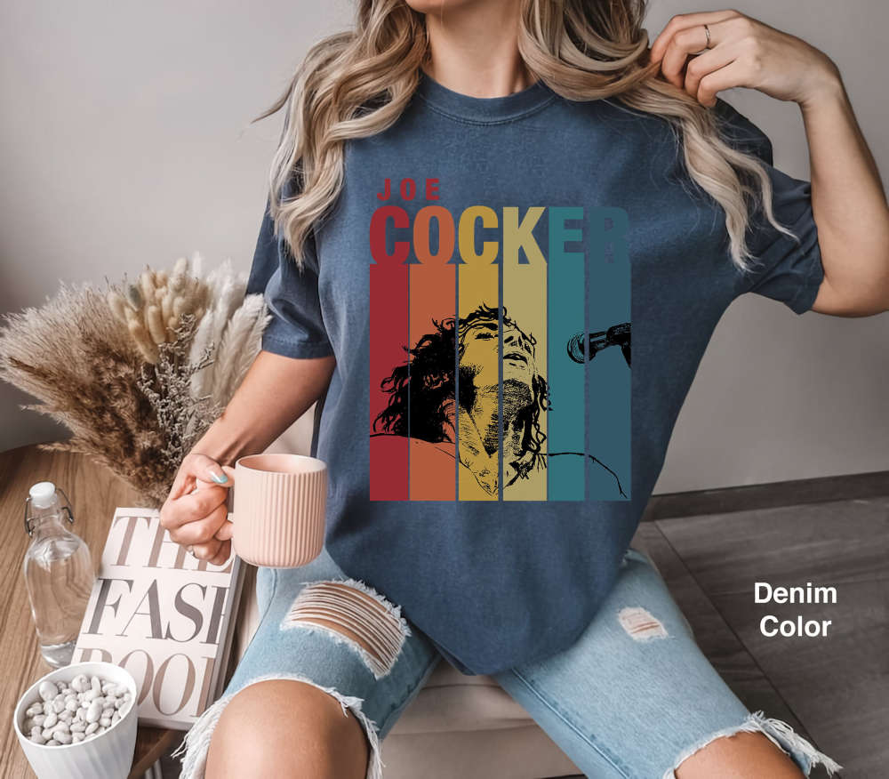 Vintage Joe Cocker T-Shirt: Funny Retro Music Band Tee – Perfect Gift 2024
