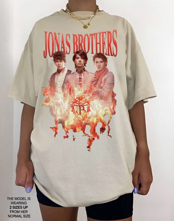 Jonas Brothers Shirt, Vintage Nick Jonas Shirt, Kevin Jonas Fan Tees, For Men Women 2