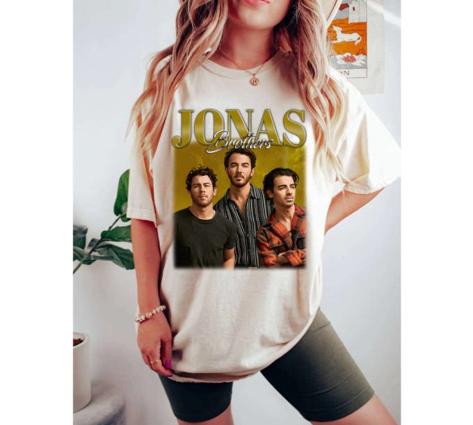 Jonas Brothers T-Shirt Jonas Brothers Shirt Jonas Brothers Tees Jonas Brothers Sweater Movie Unisex T-Shirt Tee Cute 3