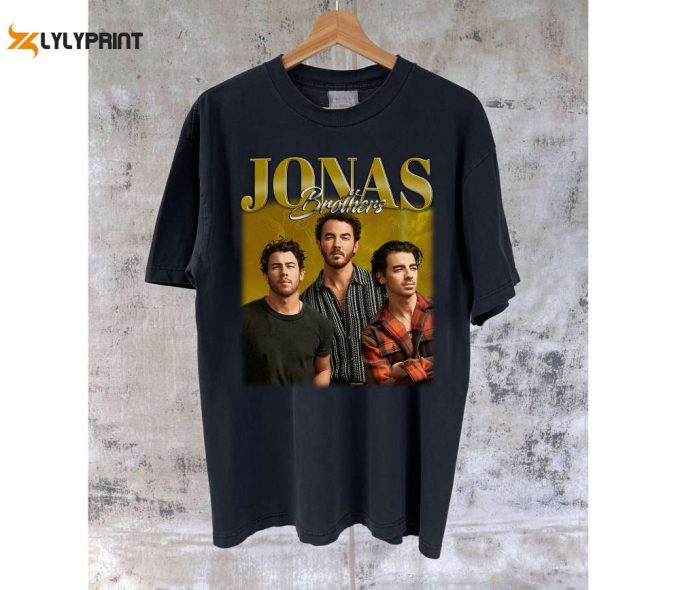 Jonas Brothers T-Shirt Jonas Brothers Shirt Jonas Brothers Tees Jonas Brothers Sweater Movie Unisex T-Shirt Tee Cute 1