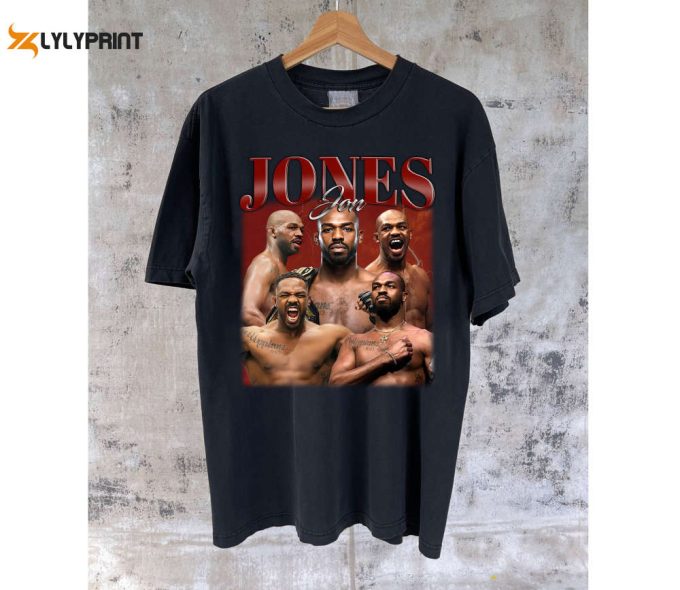 Jones Jon T-Shirt Jones Jon Shirt Jones Jon Tees Jones Jon Sweater Retro Unisex T-Shirt Trendy Sweatshirt Couples T-Shirt 1