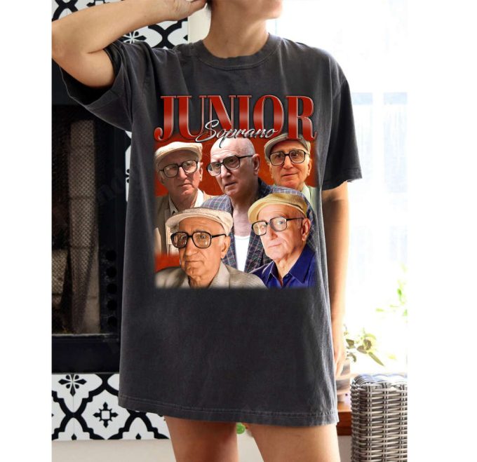 Junior Soprano T-Shirt Junior Soprano Shirt Junior Soprano Tees Junior Soprano Sweater Retro T-Shirt Shirt Couples Shirt 2