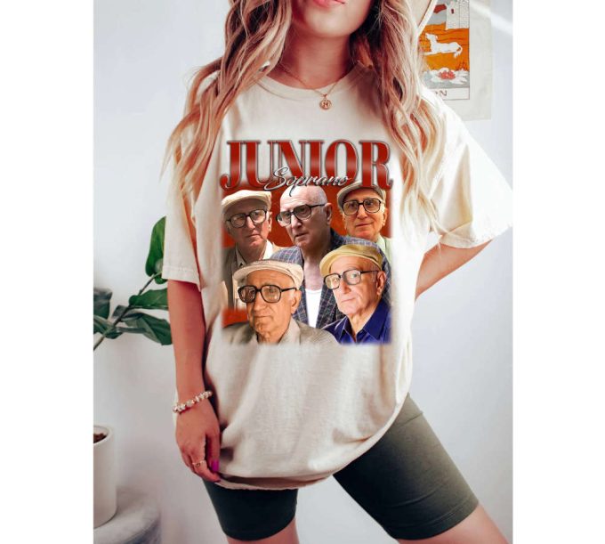 Junior Soprano T-Shirt Junior Soprano Shirt Junior Soprano Tees Junior Soprano Sweater Retro T-Shirt Shirt Couples Shirt 5