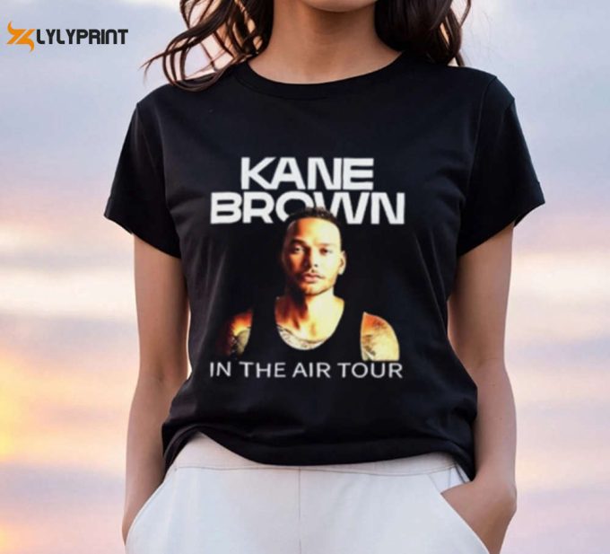 Kane Brown In The Air Tour 2024 Shirt, Kane Brown Fan Sweatshirt, Kane Brown 2024 Concert Shirt, In The Air Concert Shirt For Fan 1