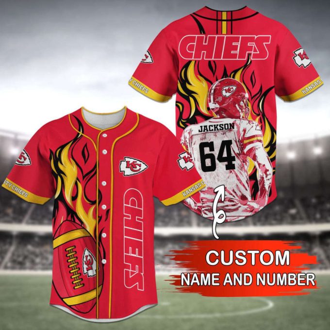 Kansas City Chiefs Baseball Jersey Personalized 2023 Bj0217 2