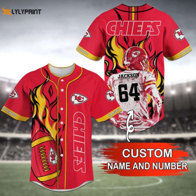 Kansas City Chiefs Baseball Jersey Personalized 2023 Bj0217 1