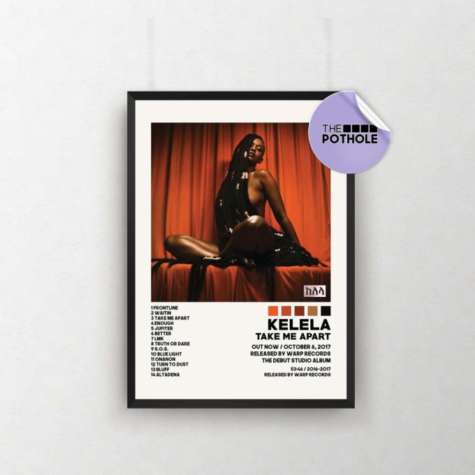 Kelela Posters / Take Me Apart Poster / Album Cover Poster, Poster Print Wall Art, Custom Poster, Home Decor, Kelela, Take Me Apart 2