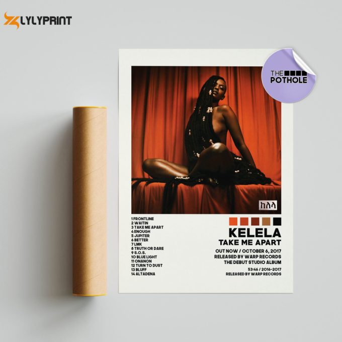 Kelela Posters / Take Me Apart Poster / Album Cover Poster, Poster Print Wall Art, Custom Poster, Home Decor, Kelela, Take Me Apart 1