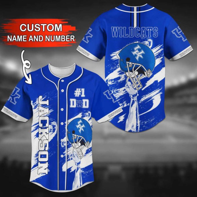 Kentucky Wildcats Personalized Baseball Jersey Gift For Men Women 2