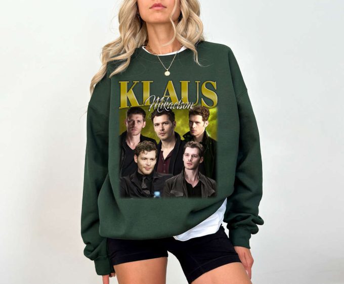 Klaus Mikaelson T-Shirt Klaus Mikaelson Shirt Klaus Mikaelson Tees Klaus Mikaelson Sweater Vintage Shirt Classic Movie Birthday Gifts 4