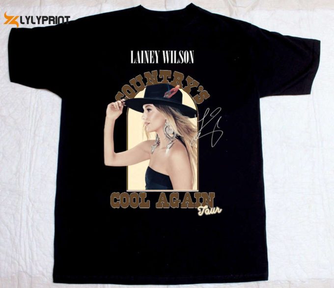 Lainey Wilson Country'S Cool Again Tour 2024 T-Shirt, Lainey Wilson Shirt, Lainey Wilson Merch, Lainey Wilson Bootleg Graphic Shirt 1
