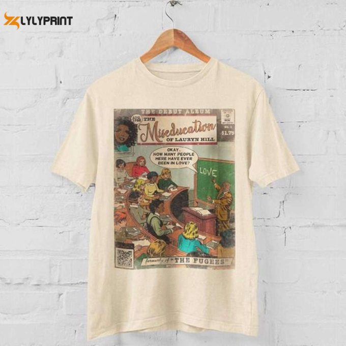 Lauryn Hill Shirt, Vintage Hip Hop 90S Retro Graphic Tee, For Men Women 1
