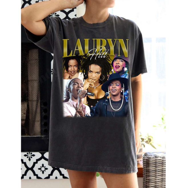 Lauryn Hill T-Shirt Lauryn Hill Shirt Lauryn Hill Tees Lauryn Hill Sweater Vintage Movie Vintage Unisex T-Shirt 2