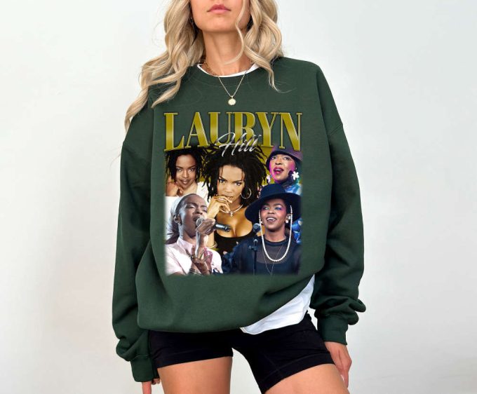 Lauryn Hill T-Shirt Lauryn Hill Shirt Lauryn Hill Tees Lauryn Hill Sweater Vintage Movie Vintage Unisex T-Shirt 4