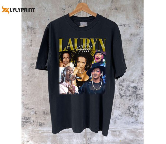 Lauryn Hill T-Shirt Lauryn Hill Shirt Lauryn Hill Tees Lauryn Hill Sweater Vintage Movie Vintage Unisex T-Shirt 1