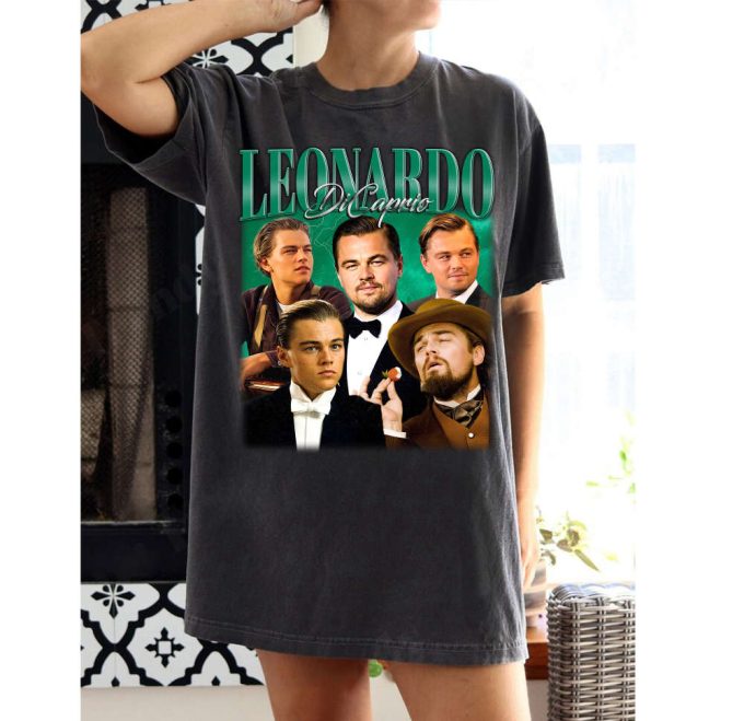 Leonardo Dicaprio T-Shirt Leonardo Dicaprio Shirt Leonardo Dicaprio Tees Leonardo Dicaprio Sweater Vintage Movie Vintage T-Shirt 2