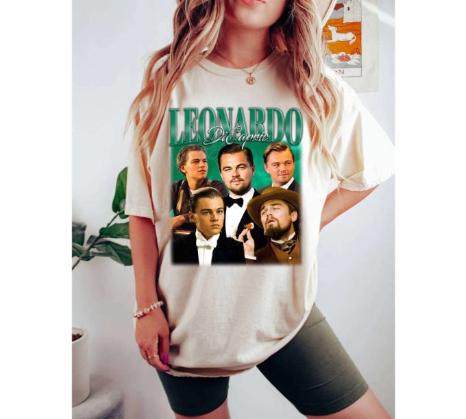 Leonardo Dicaprio T-Shirt Leonardo Dicaprio Shirt Leonardo Dicaprio Tees Leonardo Dicaprio Sweater Vintage Movie Vintage T-Shirt 3