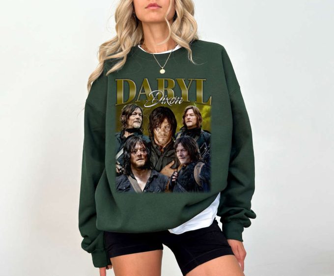 Limited Daryl Dixon Shirts Daryl Dixon T-Shirt Daryl Dixon Tees Daryl Dixon Hoodie Daryl Dixon Sweatshirt Classic Movie Trendy Shirt 4