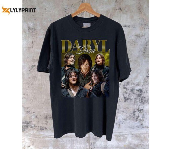 Limited Daryl Dixon Shirts Daryl Dixon T-Shirt Daryl Dixon Tees Daryl Dixon Hoodie Daryl Dixon Sweatshirt Classic Movie Trendy Shirt 1