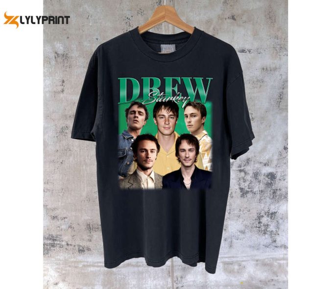 Limited Drew Starkey T-Shirts Drew Starkey Shirt Drew Starkey Tees Drew Starkey Merch College Unisex T-Shirt Actor T-Shirt 1