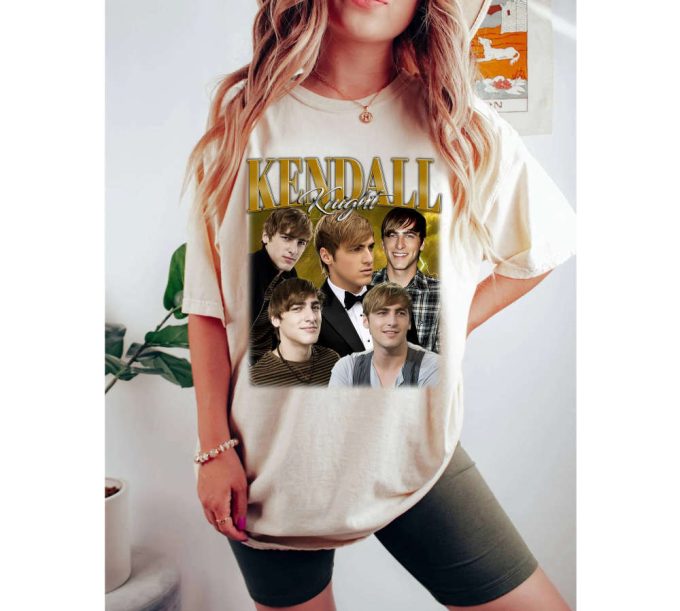 Limited Kendall Knight T-Shirt Kendall Knight Shirt Kendall Knight Tees Kendall Knight Sweater Movie Crewneck Vintage T-Shirt 3