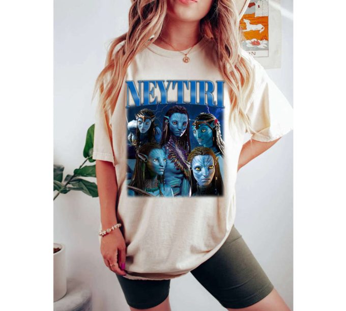 Limited Neytiri T-Shirt Neytiri Shirt Neytiri Tees Neytiri Sweater Character Shirt Casual T-Shirt College Unisex T-Shirt 3